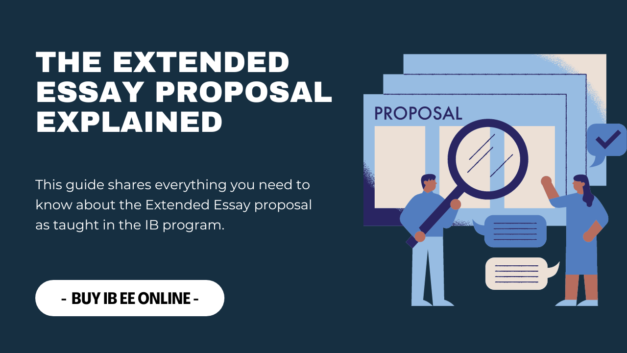 how to write an extended essay proposal